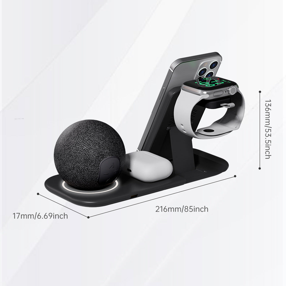 Multi Functional White Noise Ambient Light Alarm Clock Bluetooth Speaker Multi Functional White Noise Ambient Light Alarm Clock Bluetooth Speaker